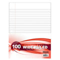 FILLER PAPER WIDE RULED 100 SHEET