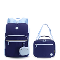 Junior Backpack With Lunch Box For School | Navy