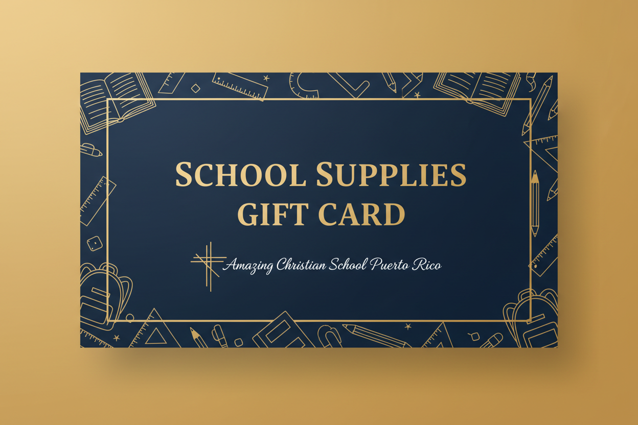 Amazing Christian School Gift Card
